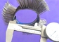 Metal Bristle Blaster Belts Replacement Wire Brush Belt For Mbx or Dca Machines supplier