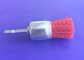 Clean Sand Nylon Abrasive End Brush 25mm Outer Diameter With 6mm Hex Shank supplier