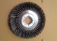 Pipeline Wire Wheel Brushes / Twisted Knot Wheel Brushes for Surface Treatment supplier