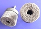 Rough Finish Aluminium Oxide Disc Sanding Brushes 65MM OD with Shank for Flat Surfaces supplier