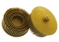 Scotch Brite Roloc Yellow Bristle Disc Brush Tapered 2 Inch Diameter Grade 80 Grit supplier