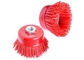 Deburring Industrial Radial Nylox Abrasive Nylox Cup Brush 100mm Outer Diameter supplier