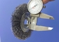 Narrow brushing face 3 Inch Diameter Crimped Stainless Steel Wire Wheel Brush supplier