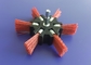 100mm Rotary Nylon Filament Flap Brush 6mm Power Drill Hexagonal Shank supplier