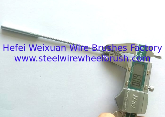 Deburring Abrasive Nylon Tube Brushes with 6mm Shank supplier