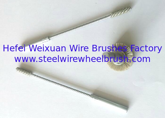 Deburring Abrasive Nylon Tube Brushes with 6mm Shank supplier