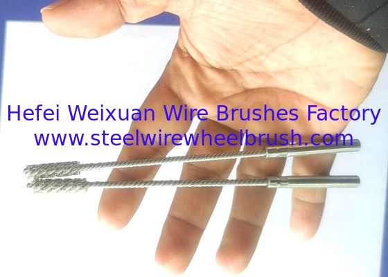 Deburring Abrasive Nylon Tube Brushes with 6mm Shank supplier