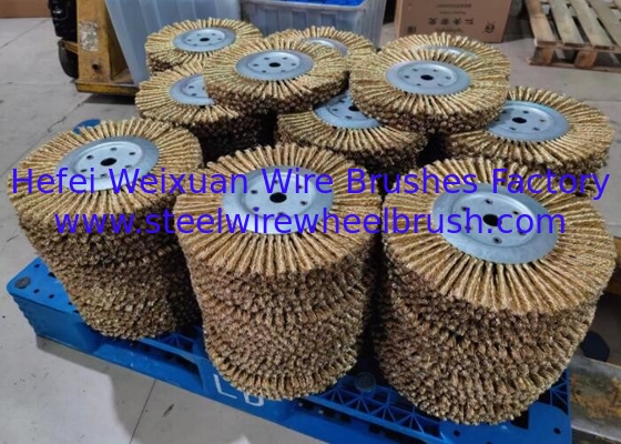 Wire Descaling Machine Cleans Wire Rod Brass Wire Knotted Wire Brush Descaler supplier