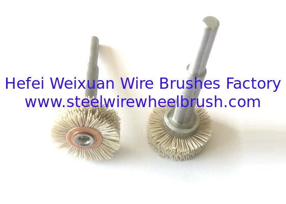 Flexible and Durable 30MM OD Power Tube Brushes Abrasive Nylon Deburr Brush supplier