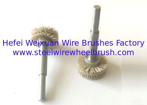 Flexible and Durable 30MM OD Power Tube Brushes Abrasive Nylon Deburr Brush supplier