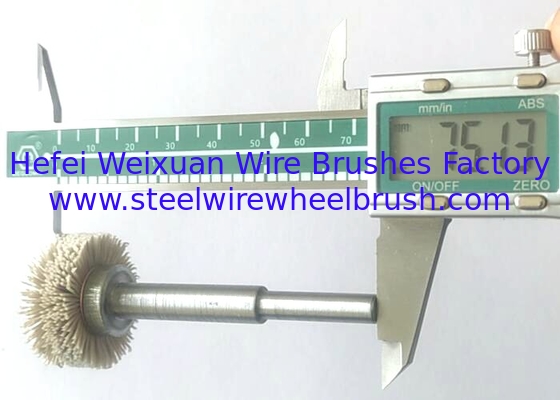 Flexible and Durable 30MM OD Power Tube Brushes Abrasive Nylon Deburr Brush supplier