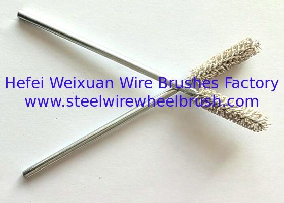 Double Spiral Abrasive Nylon Twisted in Brush for Cross Hole Deburring supplier