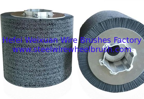 300mm Length Hard Alloy CBN Tool Edge Passivation Abrasive Wire Brush Roller supplier