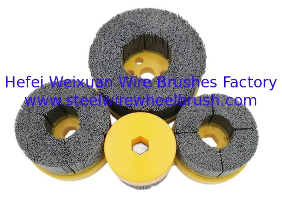 DOT Style Abrasive Nylon Disc Brush Deburring Tools for Surface Preparation supplier