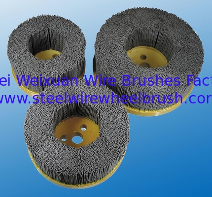 DOT Style Abrasive Nylon Disc Brush Deburring Tools for Surface Preparation supplier