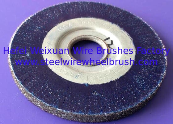 Encapsulated Wire Wheel Brush with Synthetic Elastomer for Long Lasting Performance supplier