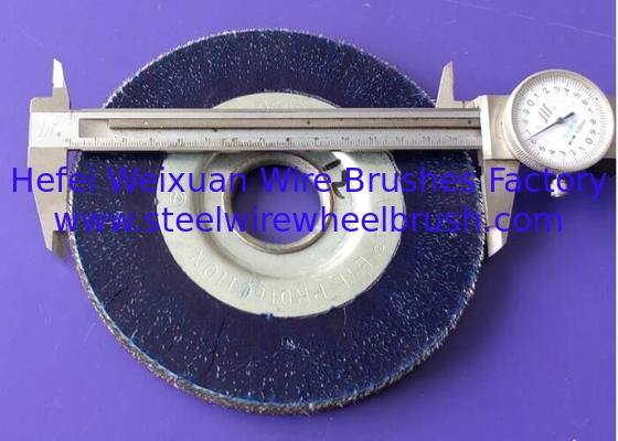 Encapsulated Wire Wheel Brush with Synthetic Elastomer for Long Lasting Performance supplier