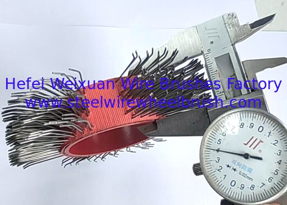 23mm Width Stainless Steel Bristle Blasting Belt for Monti or Mbx Machine supplier