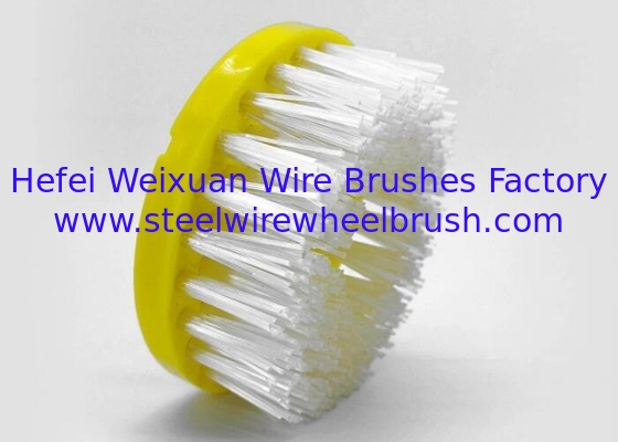 Electric Drill Brush Industrial Nylon Bristle Disc Brush for Cleaning Sofa supplier