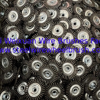 Long Lasting 6 Inch Twist Knot Wire Wheel Brush for High Impact Cleaning supplier