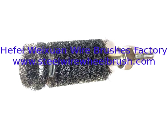 Round Head Stainless Steel Deburring Internal Industrial Spiral Wire Brush supplier
