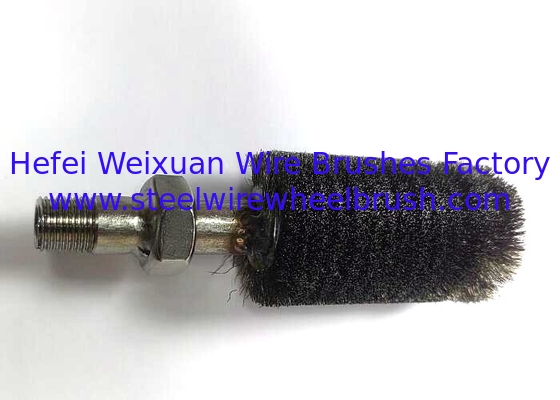 Round Head Stainless Steel Deburring Internal Industrial Spiral Wire Brush supplier