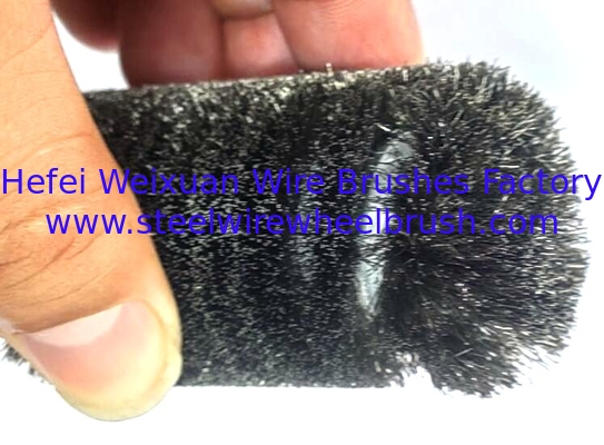 Round Head Stainless Steel Deburring Internal Industrial Spiral Wire Brush supplier
