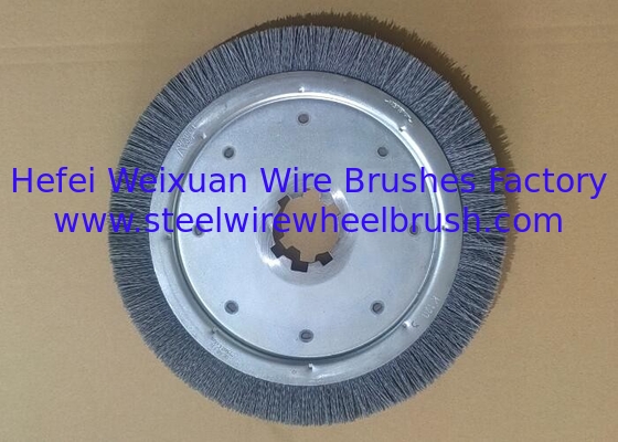 Max RPM 2500 Nylon Abrasive Wheel Brush Silicon Carbide Deburring Brush supplier