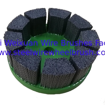 Maximum Fill Density Turbo Line 150mm Silicon Carbide Disc Deburring Brushes supplier