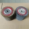 Wood Polishing Industrial Roller Brushes / Steel Wire Brush Wheel Roller supplier