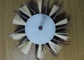 Fiber Bristle Nylon Roller Brush 160MM OD With 120 Grit Sanding Paper supplier