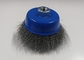 Rotary Blue Stainless Steel Wire Cup Brush For Drill For Cleaning Welds supplier