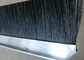 Fire Protection Nylon Strip Brush / Anti Static Door Sweep Brush No Crack supplier
