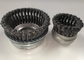 Anti Rust 4 Inch Steel Cup Brush / Twist Knot Cup Brush M14*2.0 Nut Size With Bridle Ring supplier