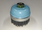 Nice Surface Nylon Filament Cup Brush / Abrasive Nylon Brush With M10*1.25 Nut supplier