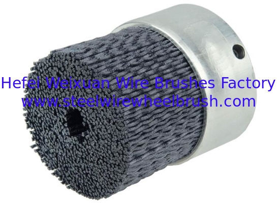 Metal Base Abrasive Filament Burr Maximum Density Miniature Disc Brush supplier
