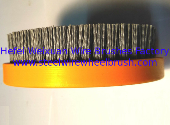5 Inch OD Threads Nylox Disc Brush 2000 Rpm Nylon disk 14mm metric supplier