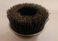 3 Inch OD Nylon Abrasive Cup Brush , Silicon Carbide Nylon Bristle Brush supplier