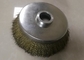 Engine Assembly Crimped Wire Cup Brush 150mm OD X 25mm Inner Hole For Deburring supplier