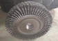 Wire Descaling Brush / Knotted Wire Wheel Brush Four Knot Sections Combined supplier