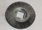 10 inch Stainless Steel Wire Wheel Brush 250 OD X 40mm Square Inner Hole supplier