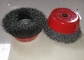 High Carbon Steel Crimped Wire Cup Brush 150 MM OD  X 22 Mm Arbor Hole supplier