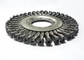200mm OD Knotted Wire Wheel Brush With 50mm Arbor Hole Applied Cleaning Scale supplier