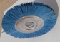 Durable Abrasive Nylon Wheel Brush / Nylon Circular Brush With Blue Color supplier