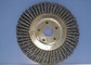 Carbon Steel Wire Material Angle Grinder Steel Brush Joint Cleaning Brush supplier