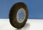 High Density Steel Wire Wheel Brush / Circular Wire Brush With Keyseat supplier
