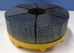 Deburring Tufted Nylon Abrasive Disc Brush 150MM Outer Diameter X 25.4MM Inner Hole supplier
