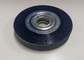Safety Deburring Blue Encapsulated Wire Wheel Brush 152mm OD X 32mm ID supplier