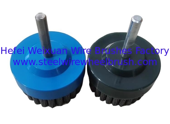 Customizable 100mm Steel Wire Disc Brush Grinding Tools for Surface Preparation supplier