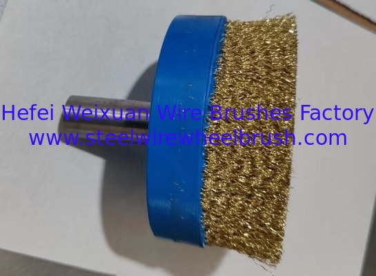 Customizable 100mm Steel Wire Disc Brush Grinding Tools for Surface Preparation supplier